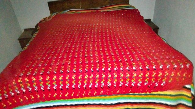 Colchas antiguas ganchillo