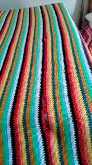 Colchas antiguas ganchillo