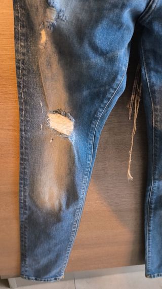 Pantaloni Jeans Strappati Uomo tg 40 D&G moda test