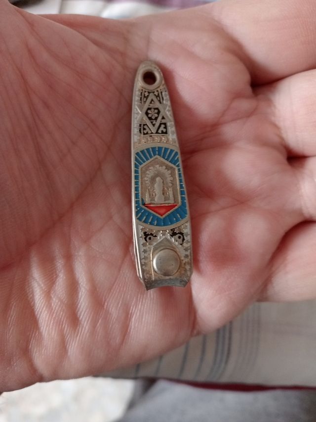 Virgen del pilar antiguo recuerdo