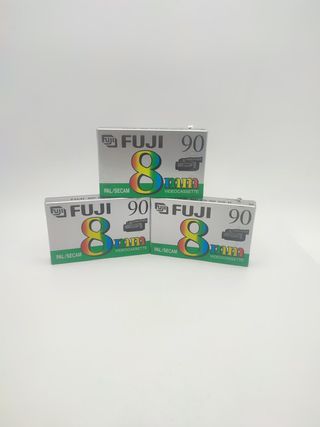 Cintas 8mm Fuji nuevas