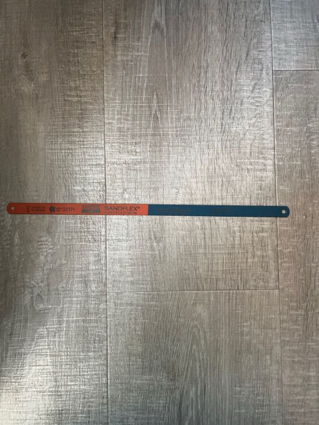 Hoja de sierra manual