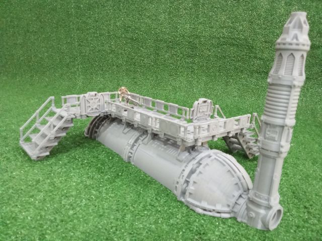 Set Silos, plataformas, escaleras, barandillas SM