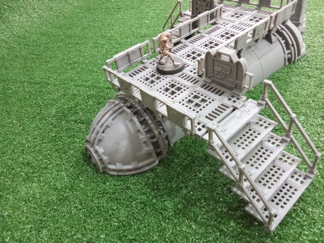 Set Silos, plataformas, escaleras, barandillas SM