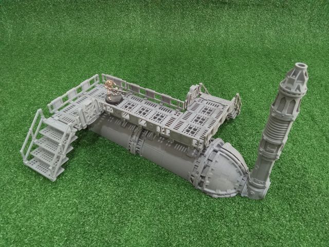 Set Silos, plataformas, escaleras, barandillas SM