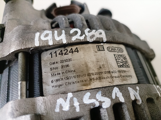 Alternador Nissan Cabstar año 2007