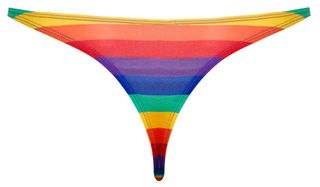 Perizoma a strisce Arcobaleno Intimo Uomo