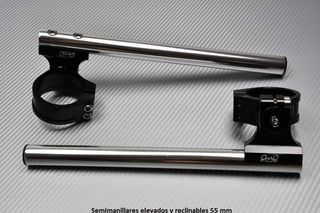 Semimanillares elevados y reclinables 55 mm
