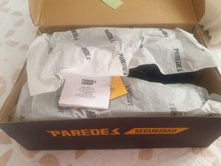 Zapatos de seguridad Paredes nuevas