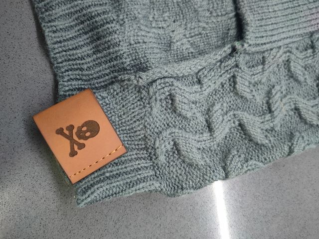 Suéter perro Scalpers gris talla L