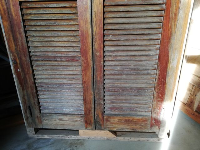 PUERTA INTERIOR ANTIGUA CON TRAGALUZ