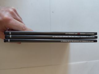 Películas trilogía Millennium en DVD