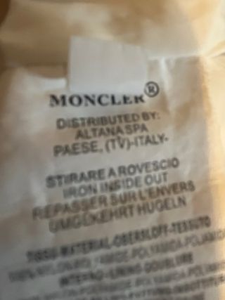 Moncler tutta bimba/o