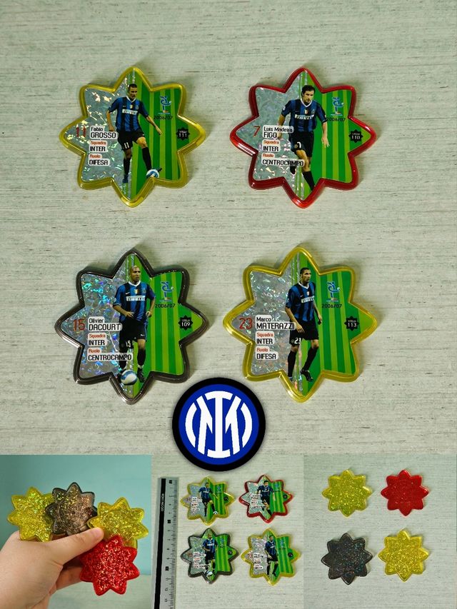 4 Football Stars edibas 2006/2007 Inter