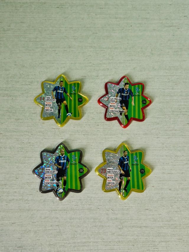 4 Football Stars edibas 2006/2007 Inter