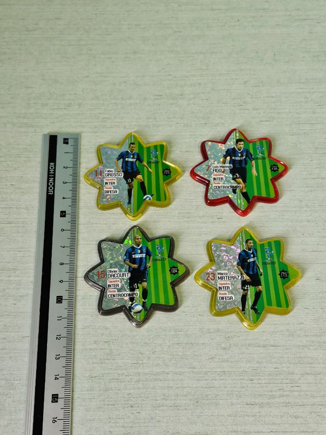 4 Football Stars edibas 2006/2007 Inter