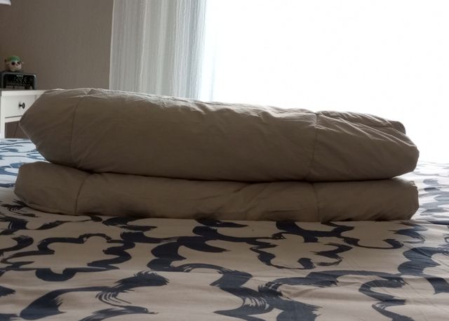 Relleno nórdico de plumas de ganso