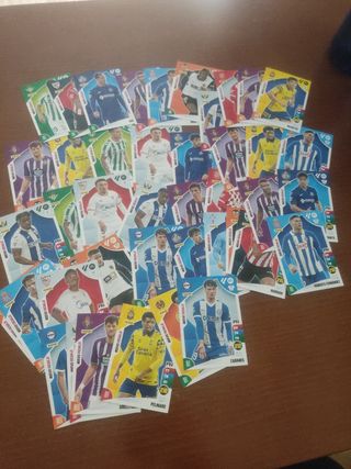 Cromos Adrenalyn xl 24 25 a 10 céntimos cada uno 