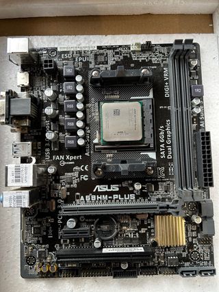 Procesador AMD A6 7470K y placa Asus A68HMPlus