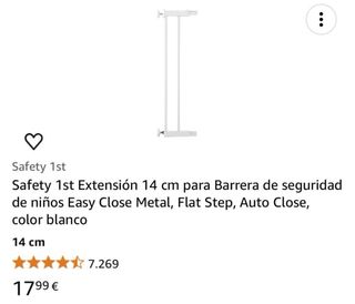 Dos Unidades de Barrera de Seguridad Safety 1st