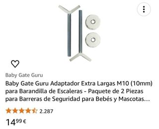 Dos Unidades de Barrera de Seguridad Safety 1st