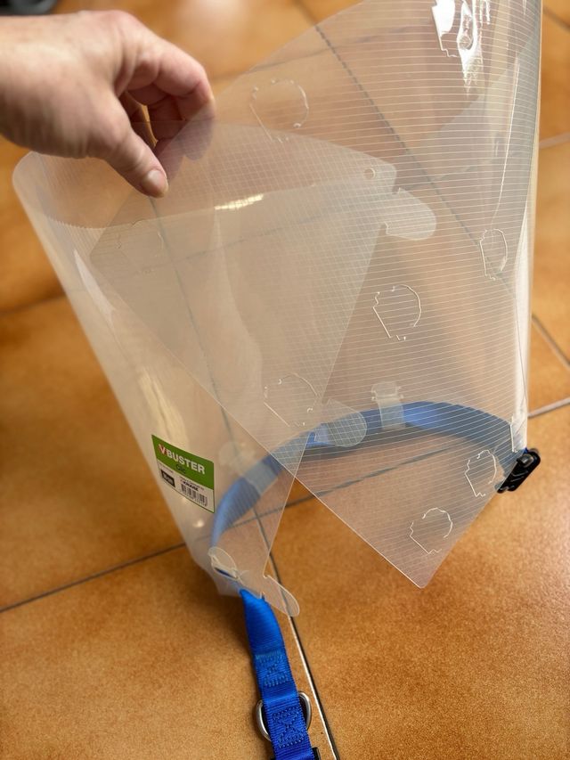 Collare Elisabettiano x cane  kruuse taglia grande