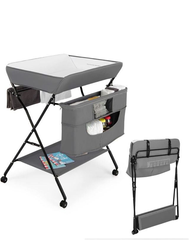Cambiador plegable cuna de bebe