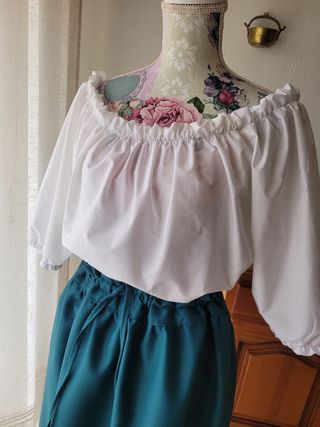 Traje medieval de campesina