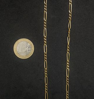 Cadena Bilbao 3x1 Oro 18K, 10 gr, 54cm.