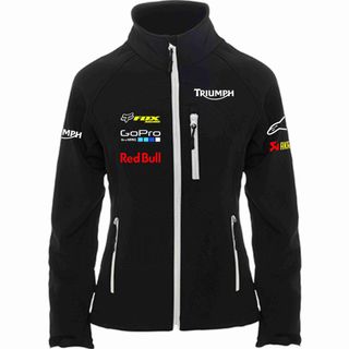 CHAQUETA MOTO CORTAVIENTOS SOFTSHELL TIPO TRIUMPH