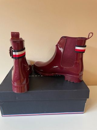 Botines de lluvia 36 Tommy Hilfiger 