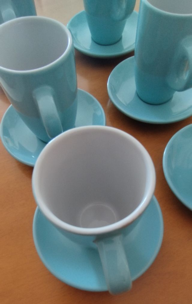 Juego de 6 tazas de cafe