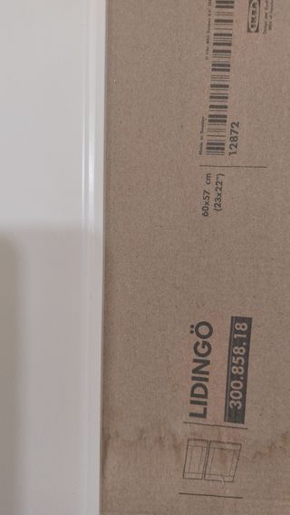 Puerta cocina Lidingo lacada blanca