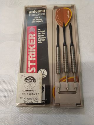 Juego de Dardos de Tusteno con punta de Acero.