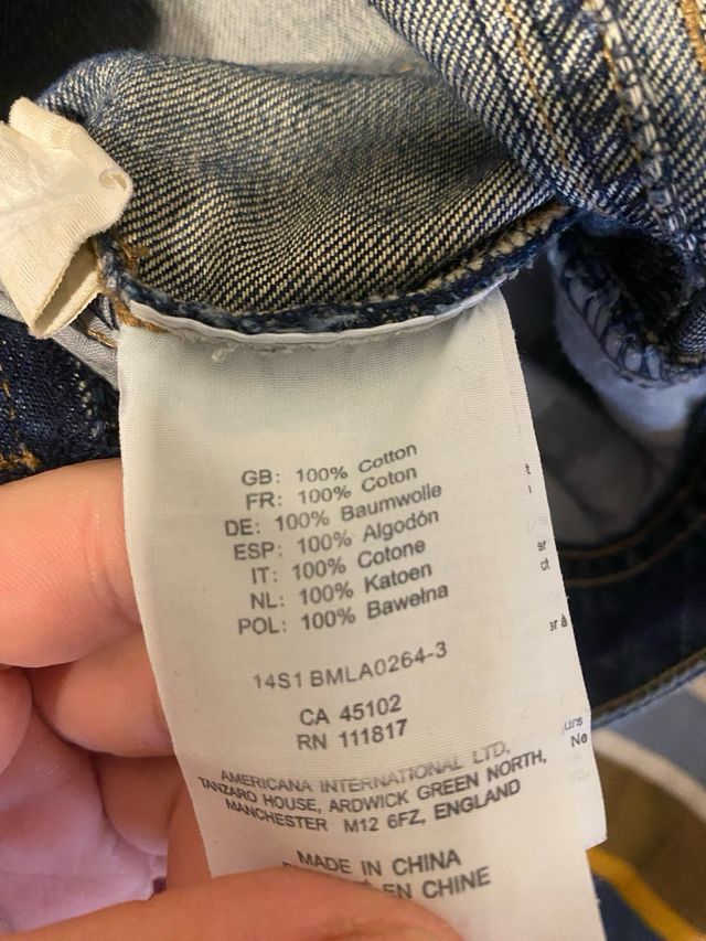 Pantalón corto vaquero Bench