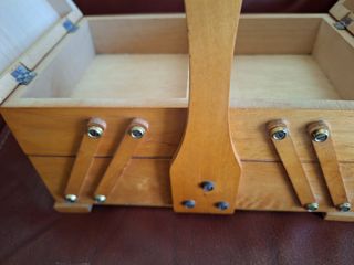 Costurero vintage madera