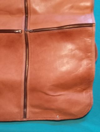 Portatrajes de cuero porta trajes 