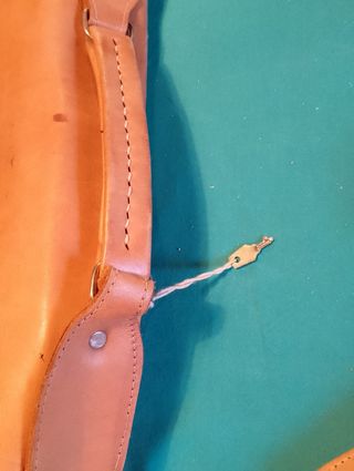 Portatrajes de cuero porta trajes 