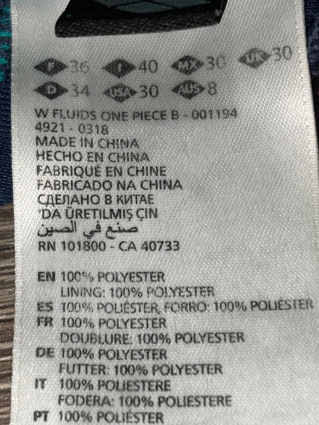 Costume donna Arena taglia 40