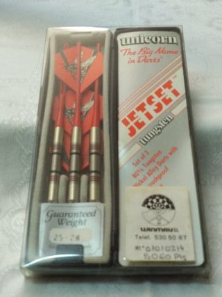 Juego de Dardos de Tusteno con punta de Acero.