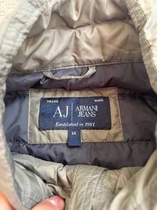 Plumifero Armani Jeans 