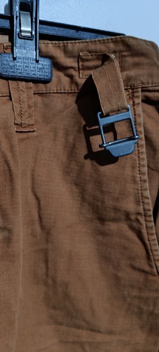 Bermuda uomo arancio mattone