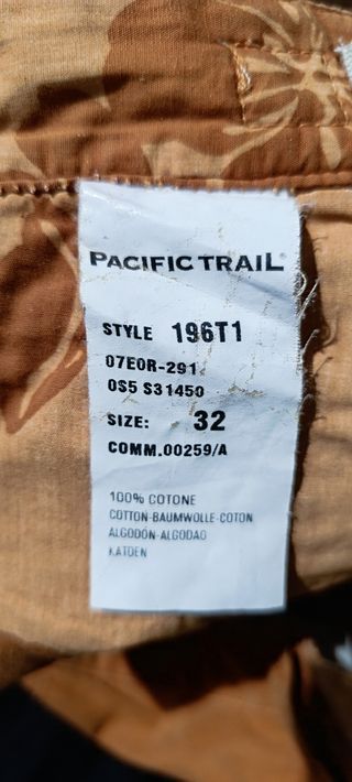 Bermuda uomo arancio mattone