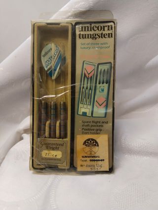 Juego de Dardos de Tusteno con punta de Acero.