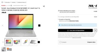 Portátil - Asus VivoBook S14 K413JP-EK080T