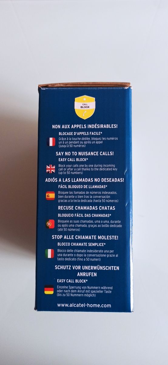 Teléfonos inalámbricos Duo Alcatel S250 negro 