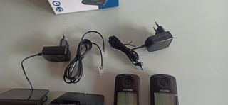 Teléfonos inalámbricos Duo Alcatel S250 negro