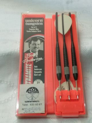 Juego de Dardos de Tusteno con punta de Acero.