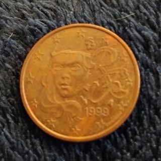 Moneda antigua 5 cts.