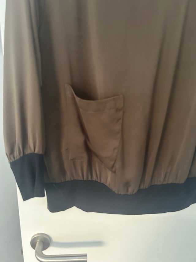 Blusa señora marron